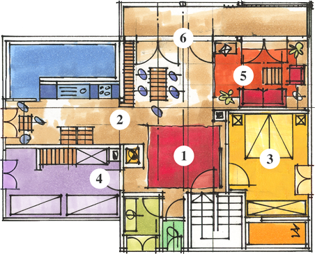 Wohnungsplan